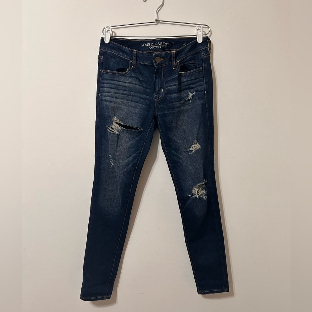 American Eagle Next Level High-Waisted Ripped Jegging Women’s